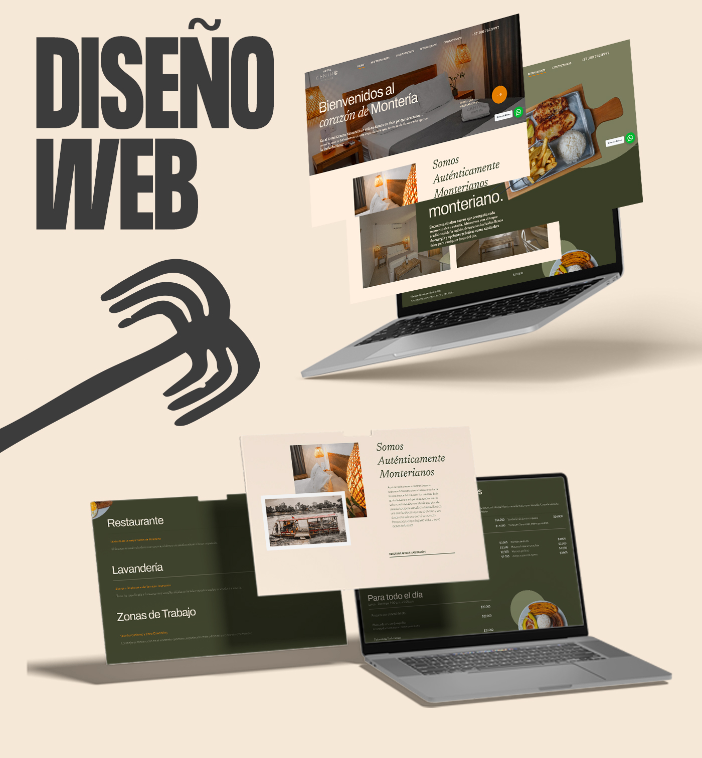 Diseño web Hotel Centro Montería